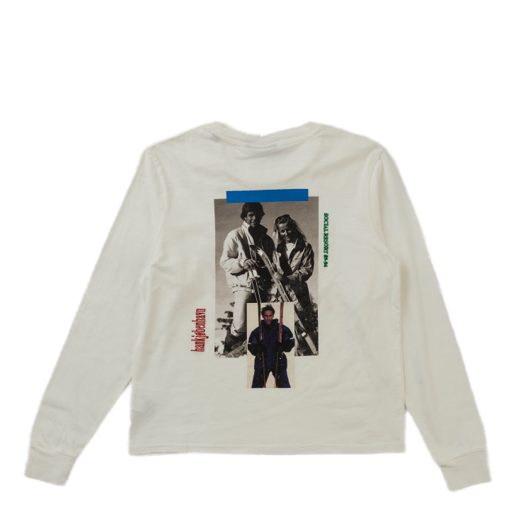 Artwork Tee Long Sleeve Off White