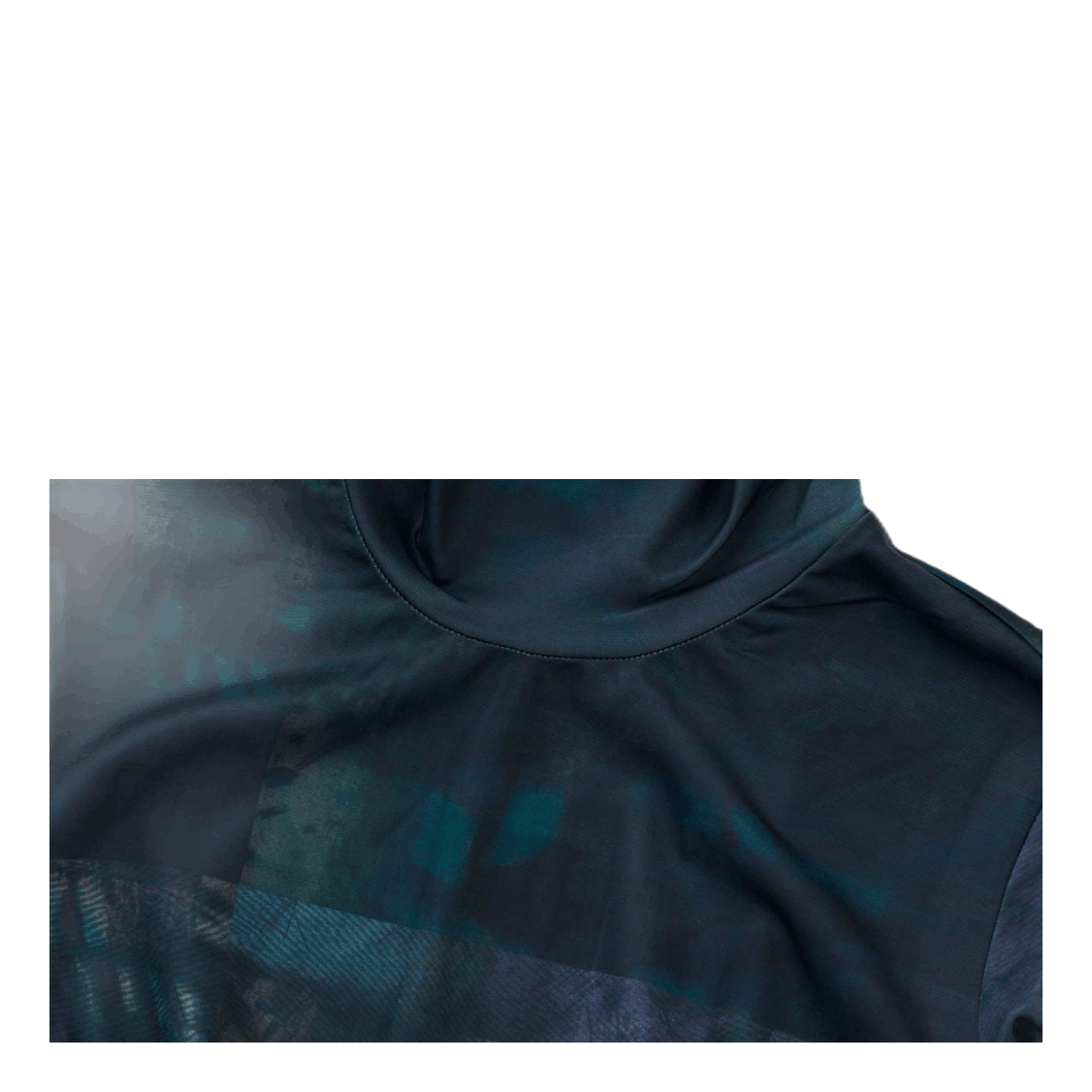 Turtleneck Dress Dark Paint