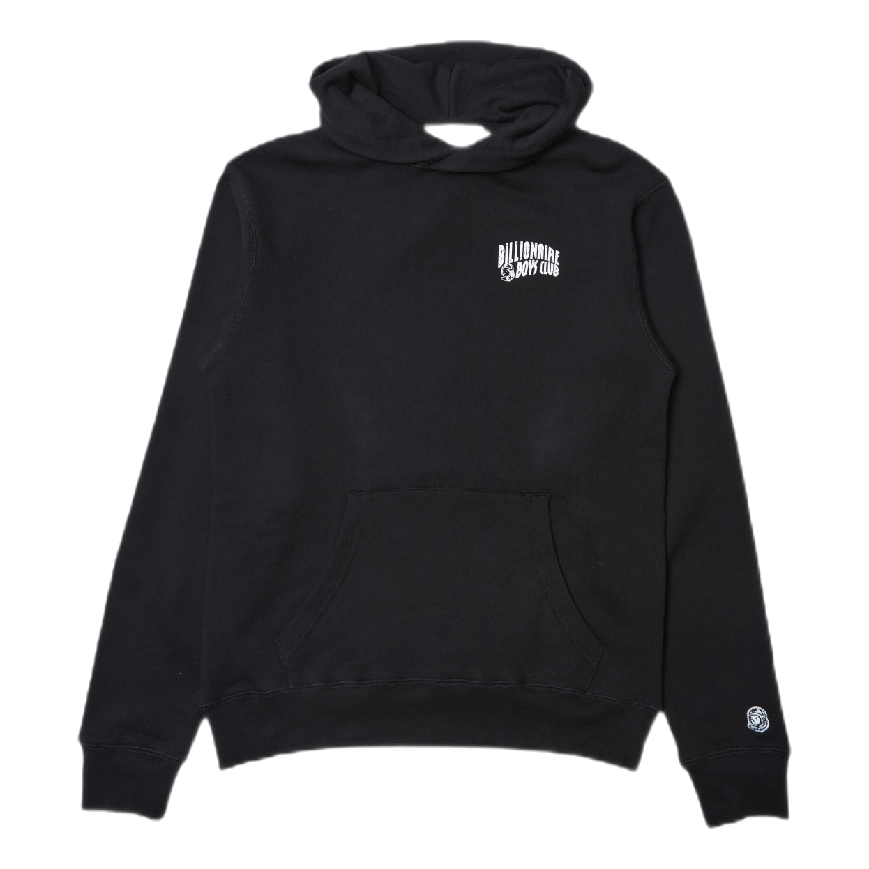 Small Arch Logo Popover Hood Black