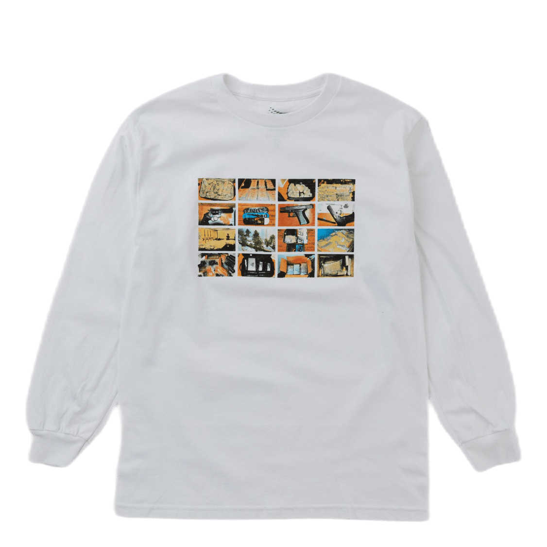 Contraband L/s Tee White