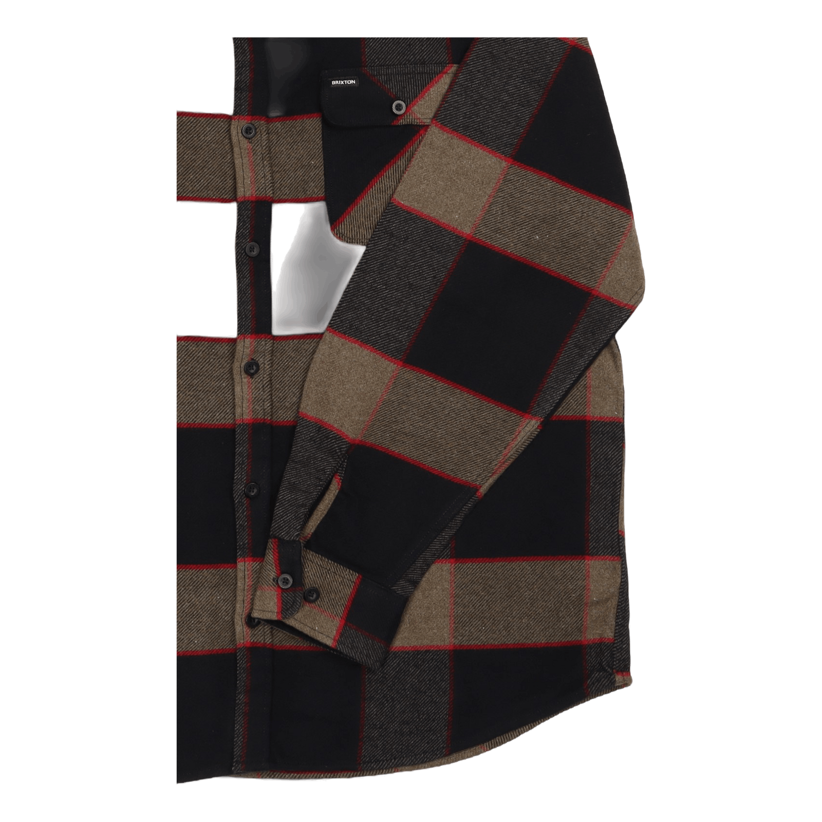 Bowery L/s Flannel Black/charcoal