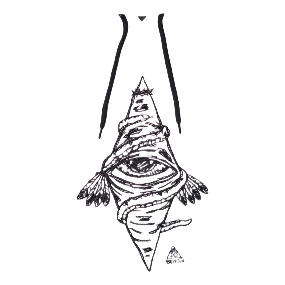 Bb Bohemian Hood Green/red