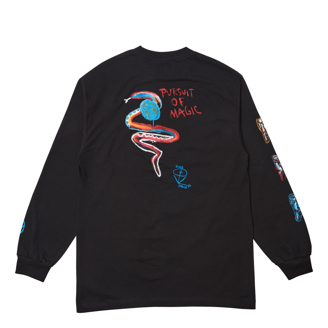 Bb Time Machine L/s Stt Black