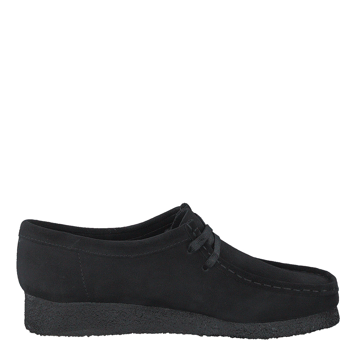 Wallabee Black Suede