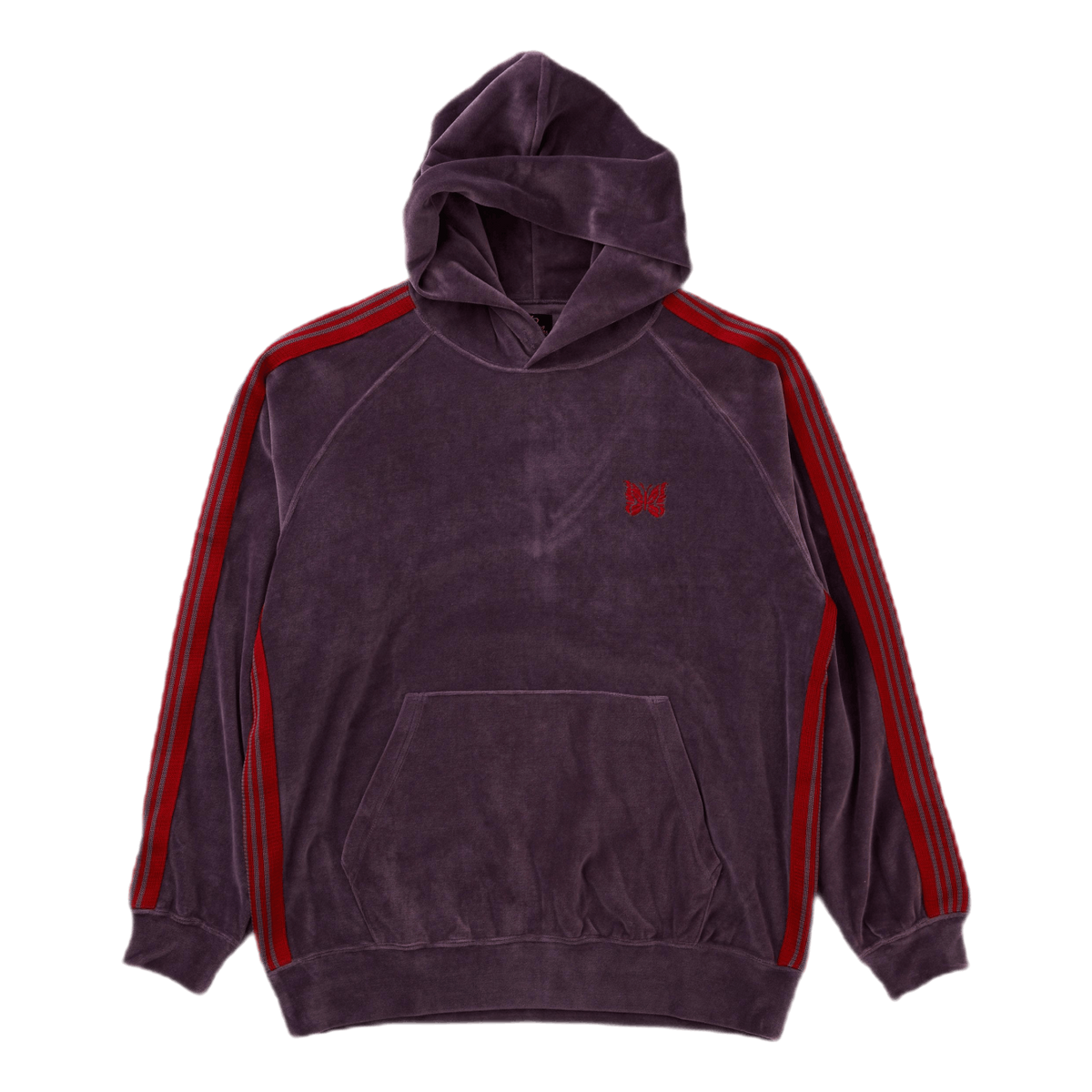 Track Hoody - C/pe Velour Purple