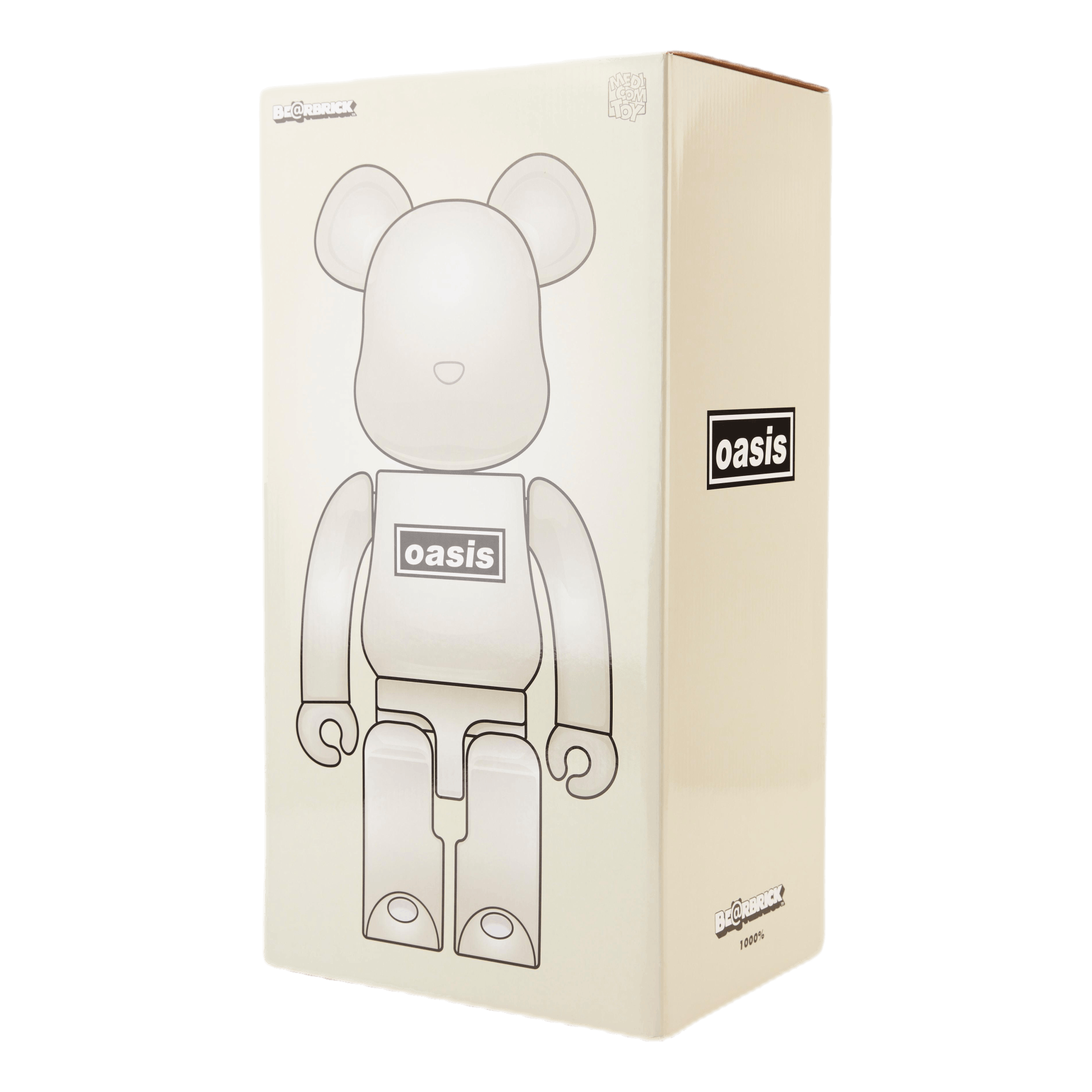 Be@rbrick Oasis Chrome 1000% White