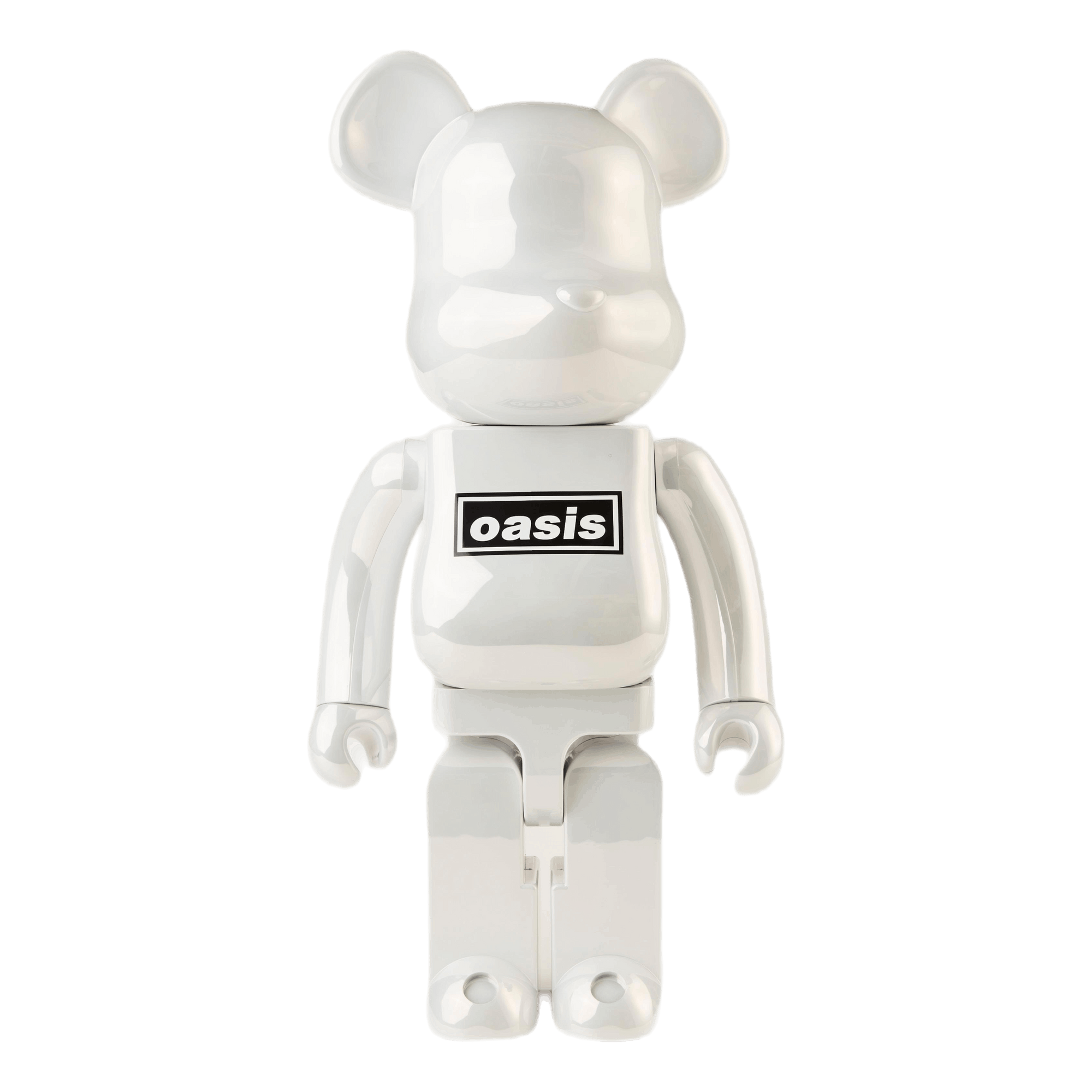 Be@rbrick Oasis Chrome 1000% White