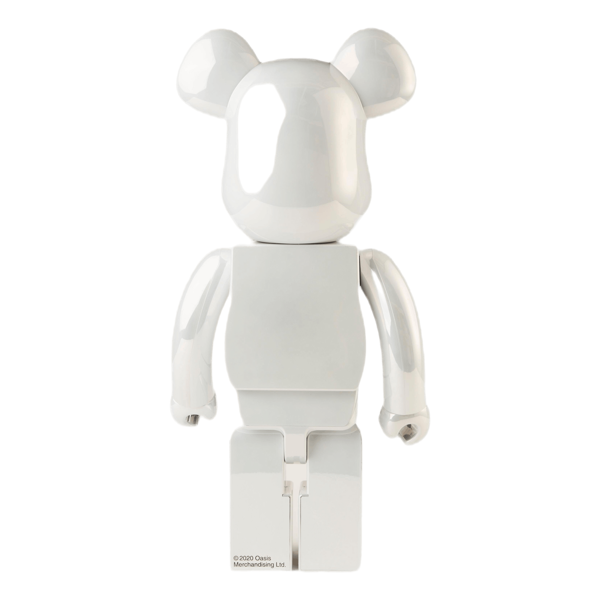 Be@rbrick Oasis Chrome 1000% White