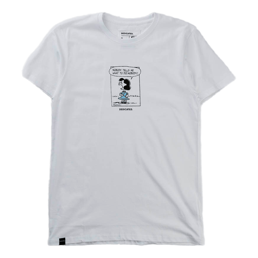T-shirt Stockholm Lucy Nobody  White