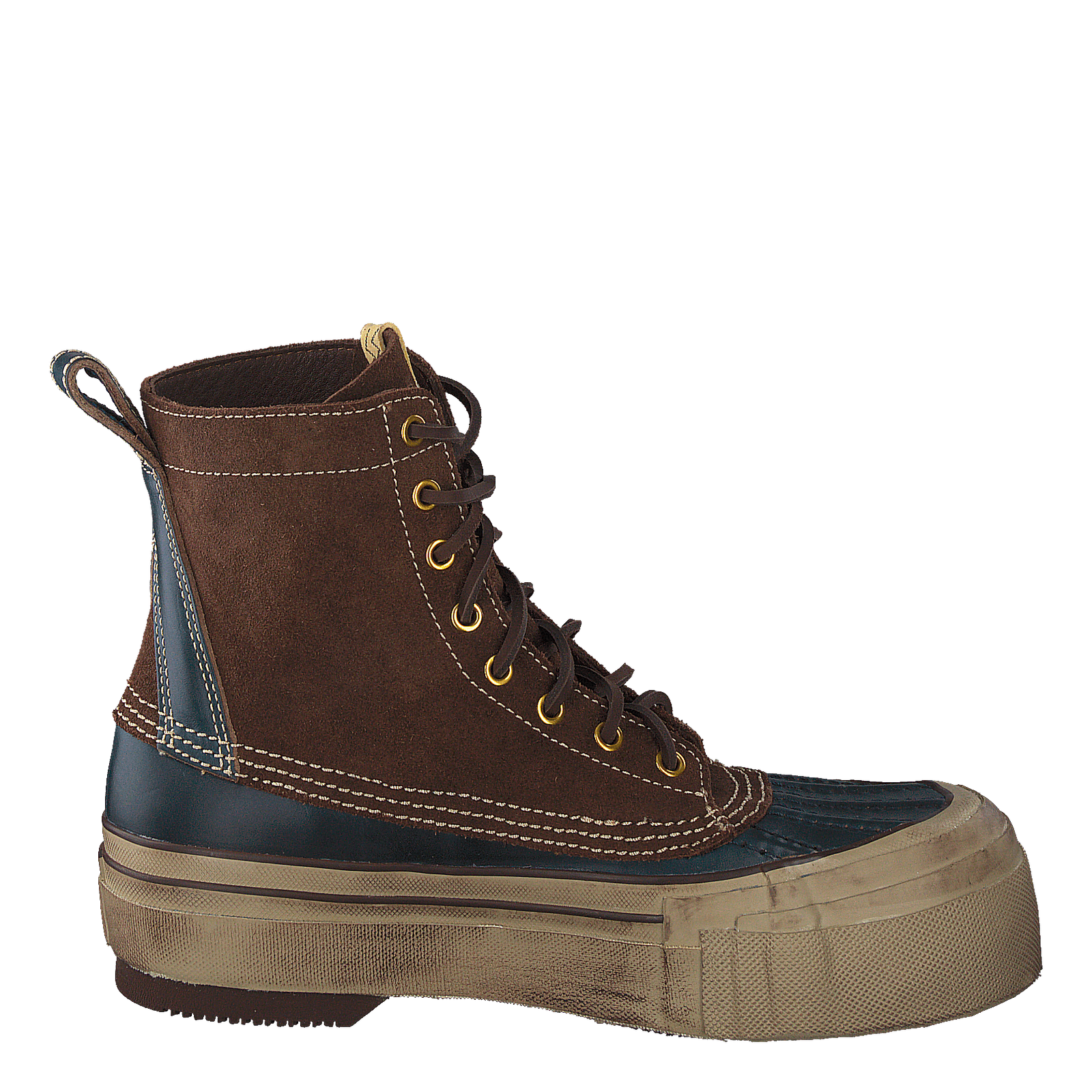 Decoy Duck G.patten-folk Dk.brown