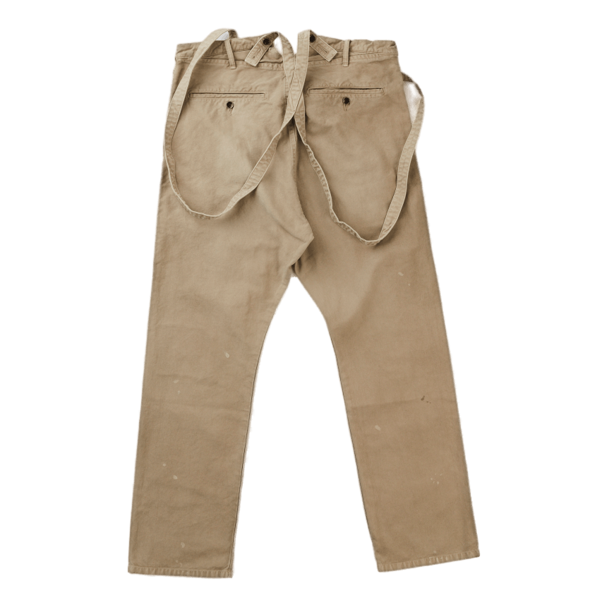 Travailler Braces Pants Dmgd Beige