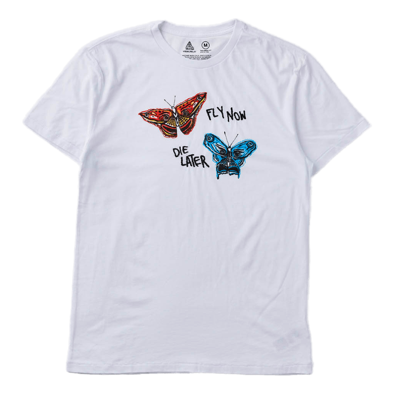 Bb Fly Now S/s Tlrt White