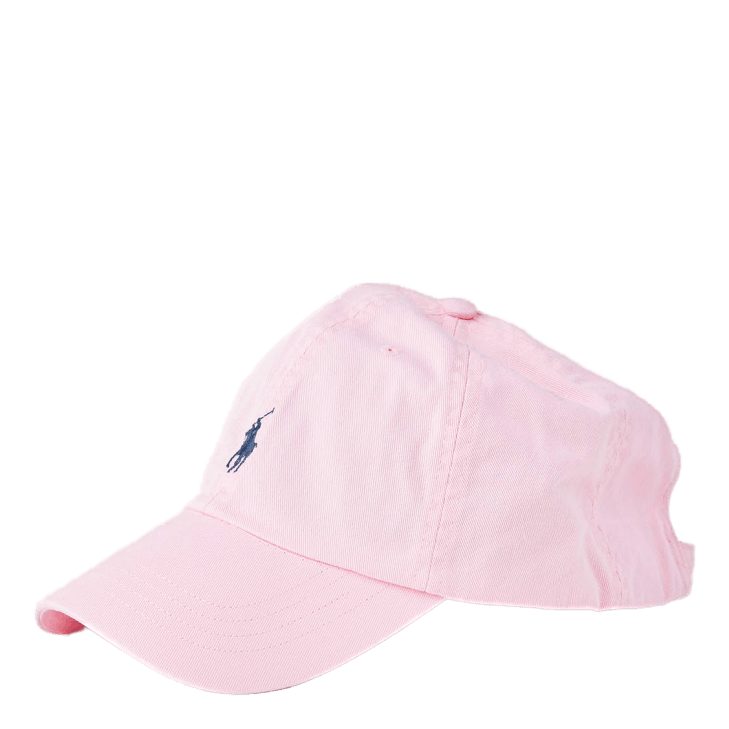 Cotton Chino Baseball Cap Carmel Pink  / Jewel Blue