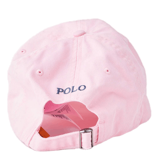 Cotton Chino Baseball Cap Carmel Pink  / Jewel Blue