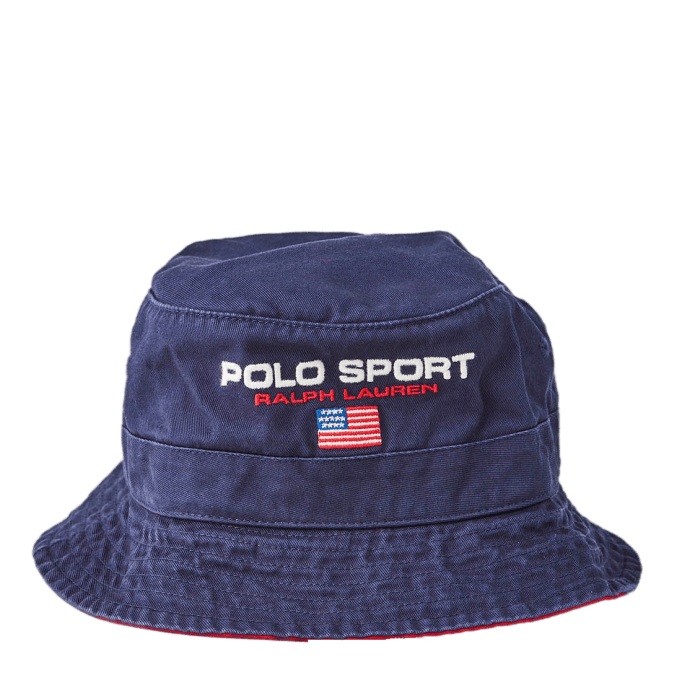 Polo Sport Chino Bucket Hat Navy