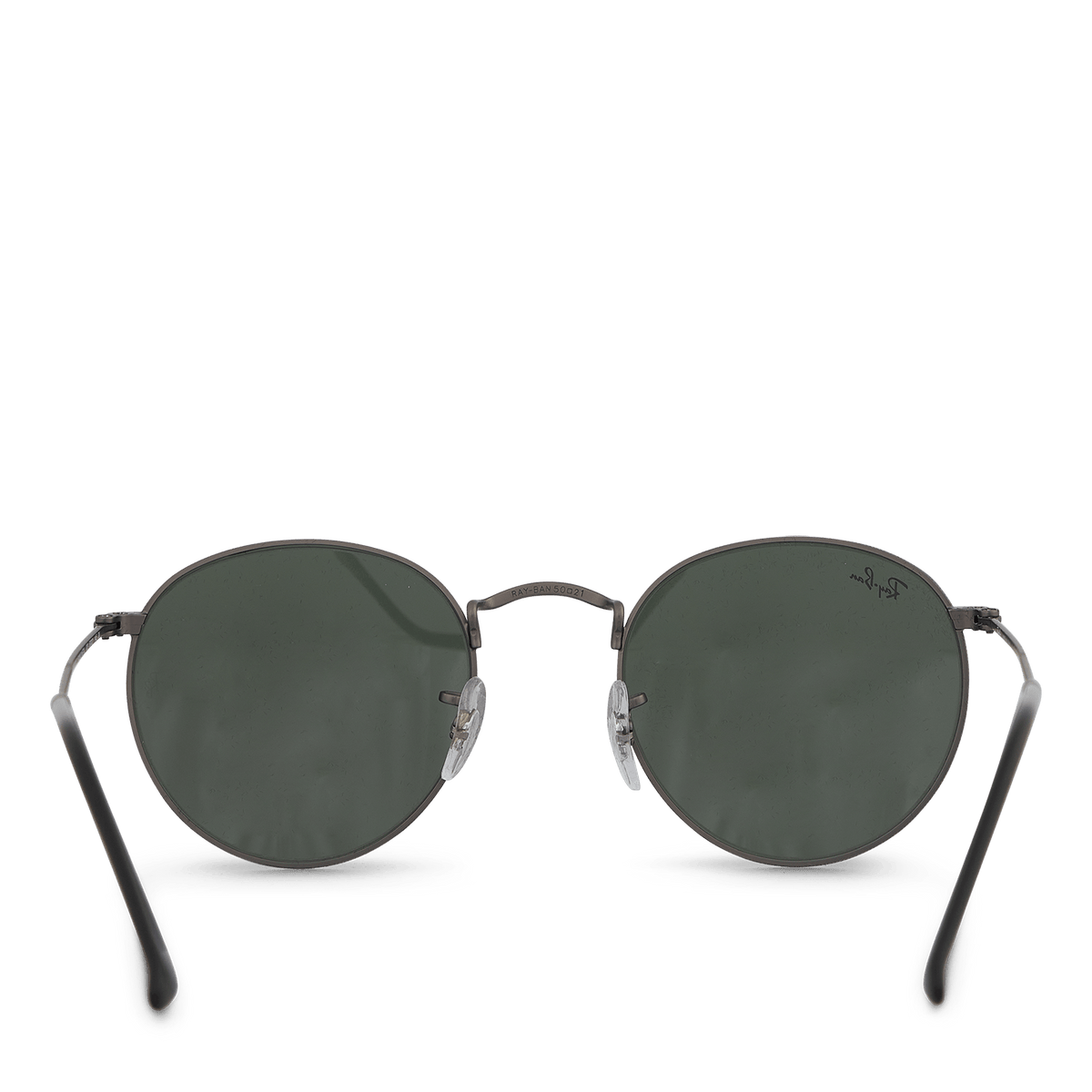 Round Metal Matte Gunmetal