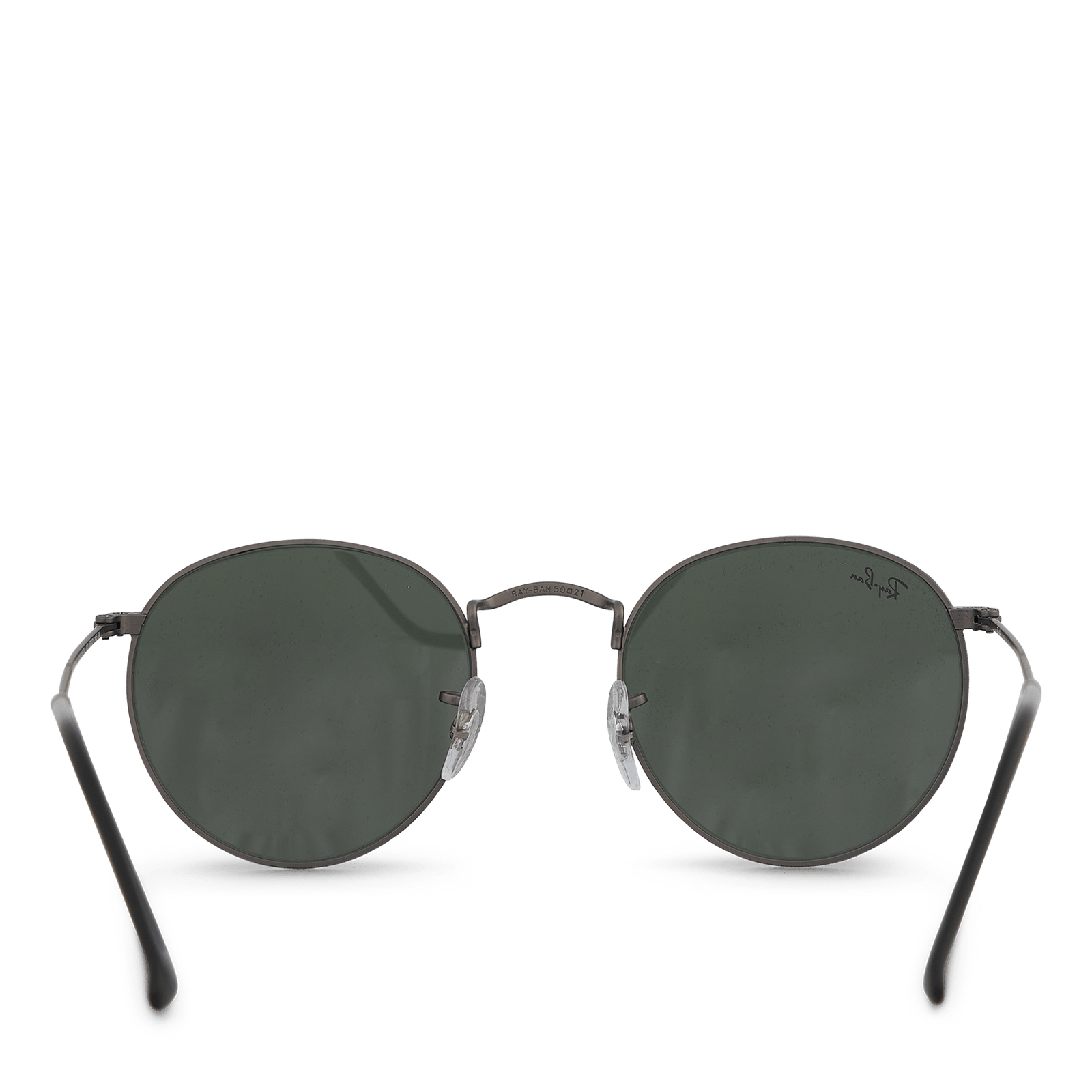 Round Metal Matte Gunmetal