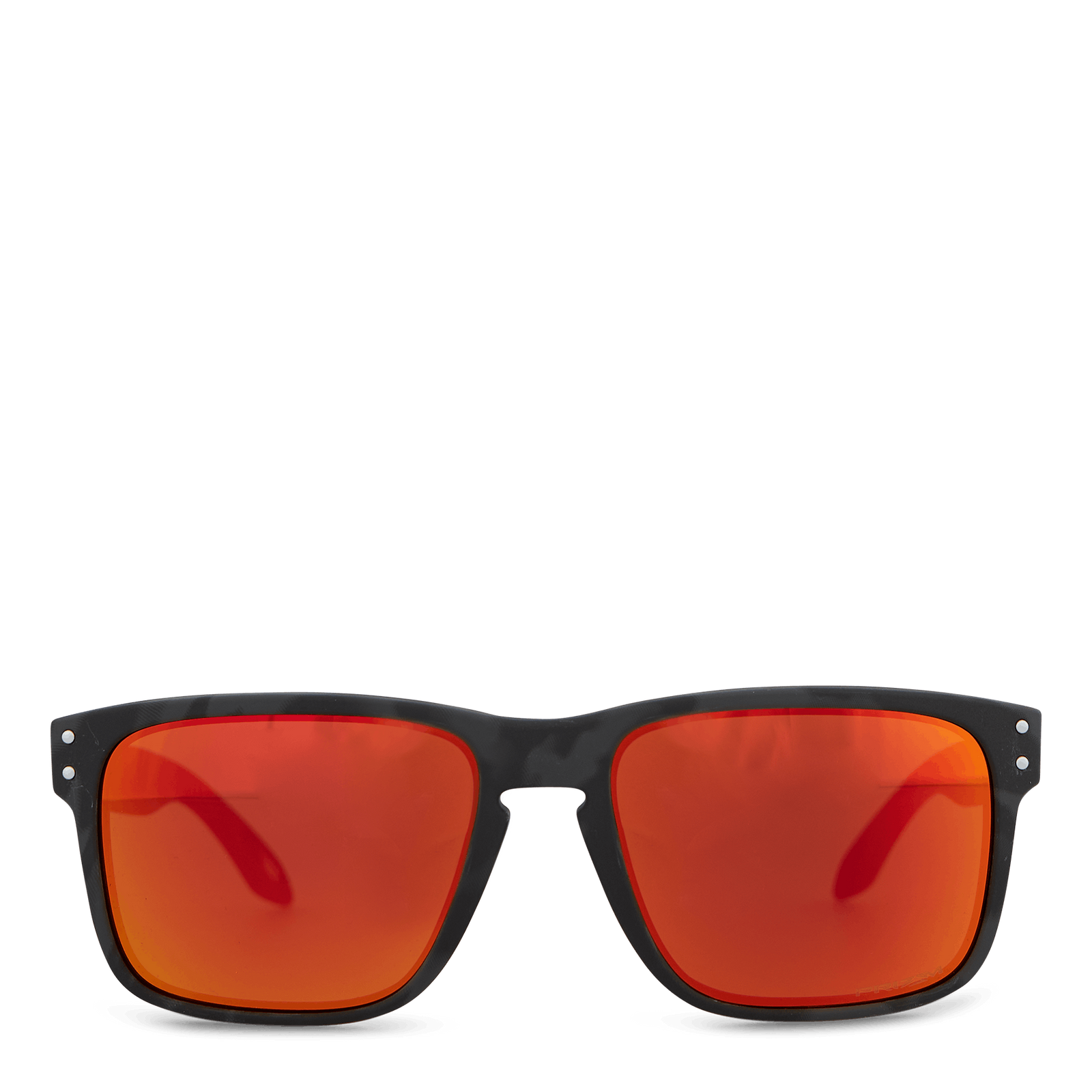 Holbrook Matte Black Camo W/ Prizm Ruby