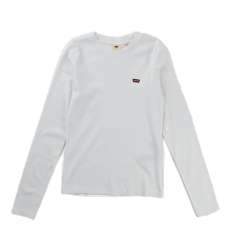 Ls Baby Tee White + Neutrals