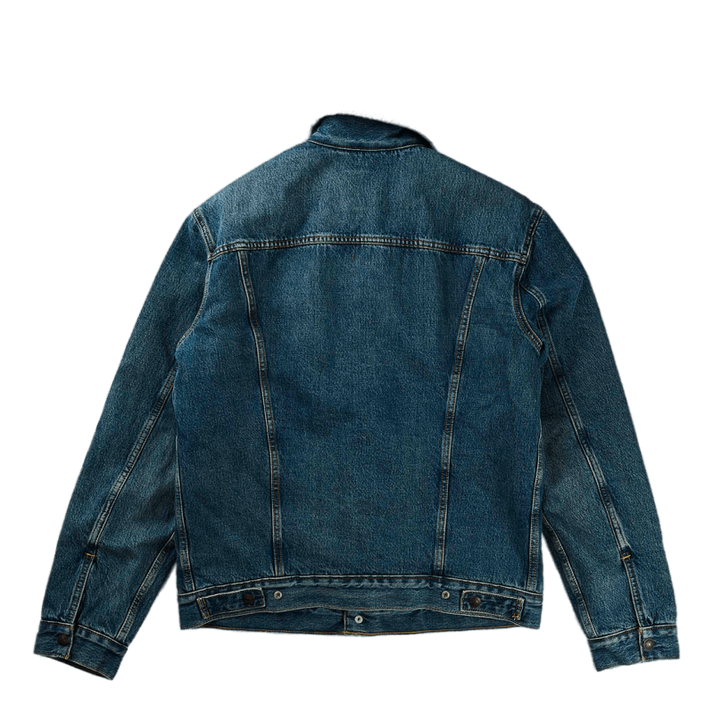 Type 3 Sherpa Trucker Fable Sh Med Indigo - Worn In