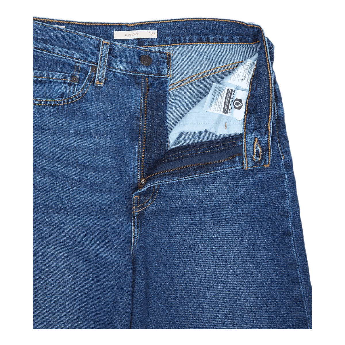 High Loose Show Off Dark Indigo - Worn In