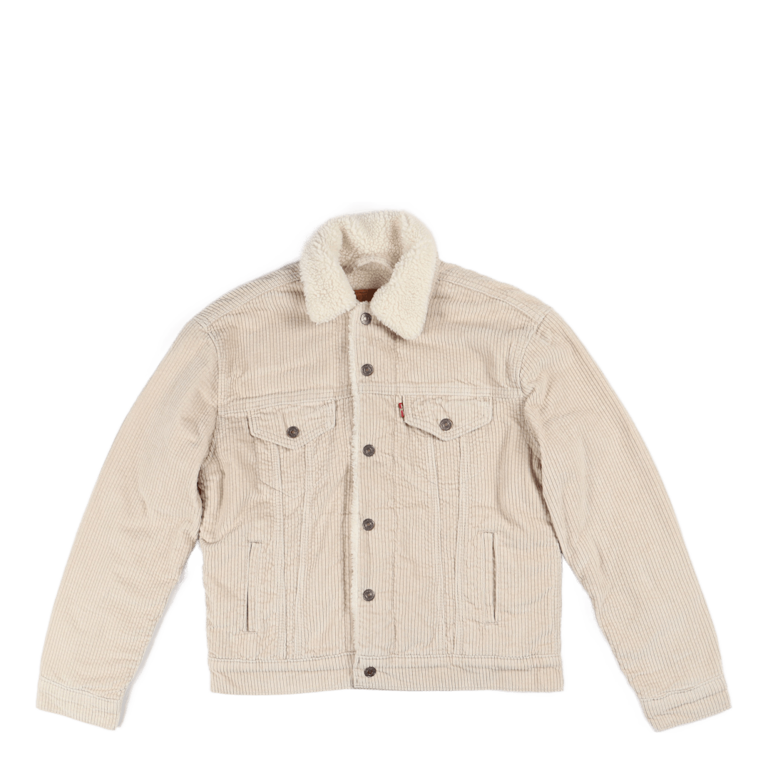 Exbf Sherpa Trucker Pebble Cem Neutrals