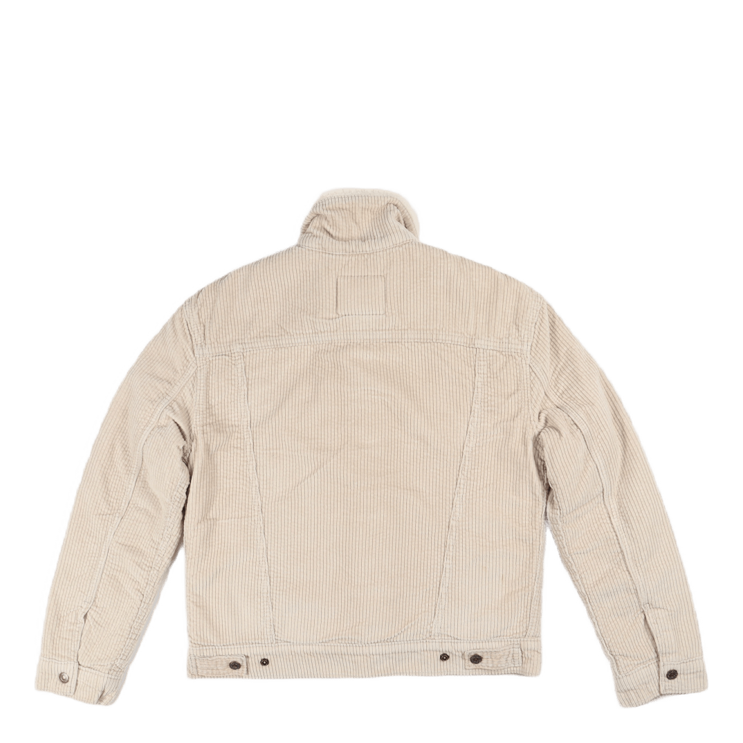 Exbf Sherpa Trucker Pebble Cem Neutrals