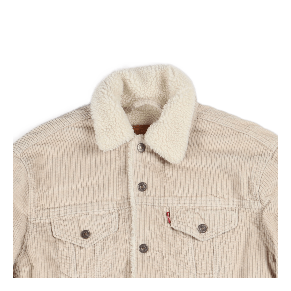 Exbf Sherpa Trucker Pebble Cem Neutrals