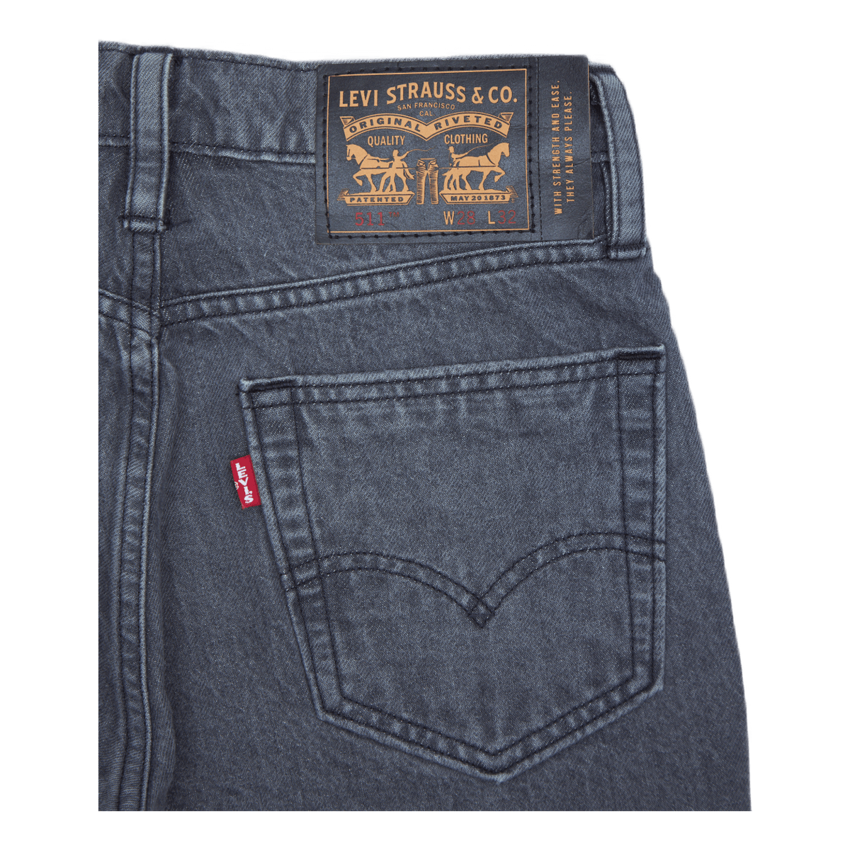 Skate 511 Slim 5 Pocket Skate Blacks