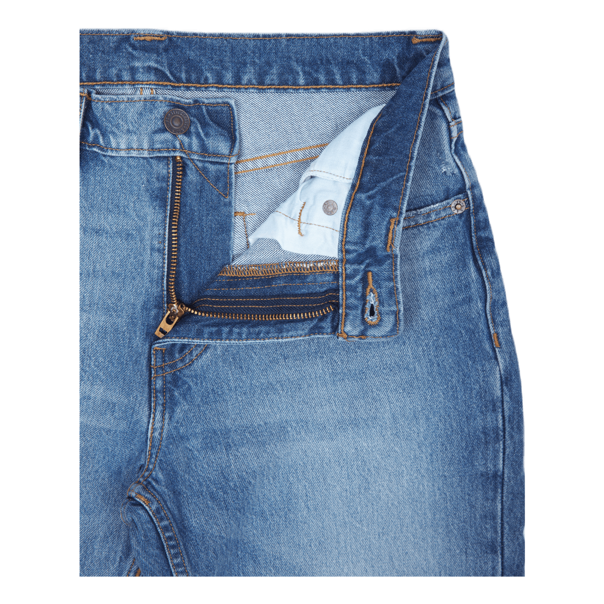 Skate 511 Slim 5 Pocket Skullz Med Indigo - Flat Finish