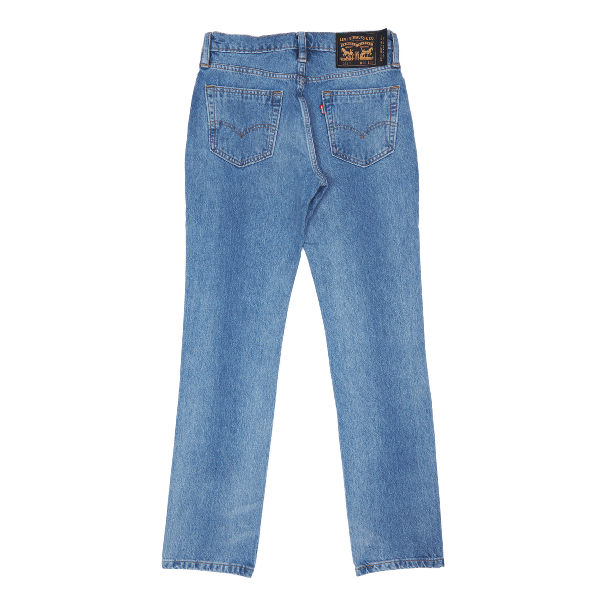 Skate 511 Slim 5 Pocket Skullz Med Indigo - Flat Finish