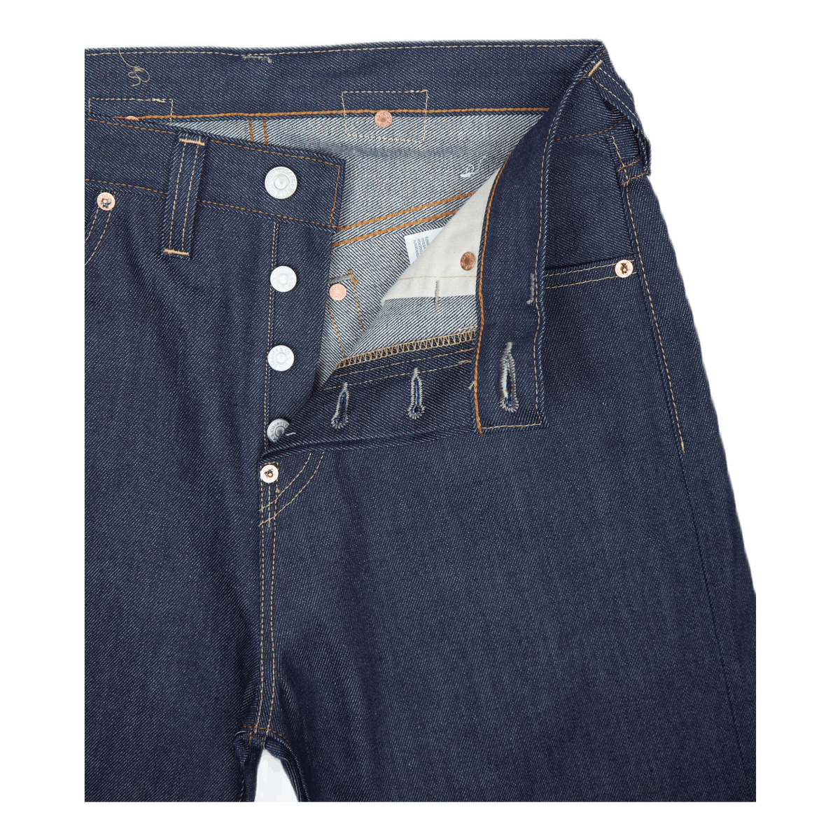 1937 501 Jeans 37 Rigid V2 Dark Indigo - Flat Finish