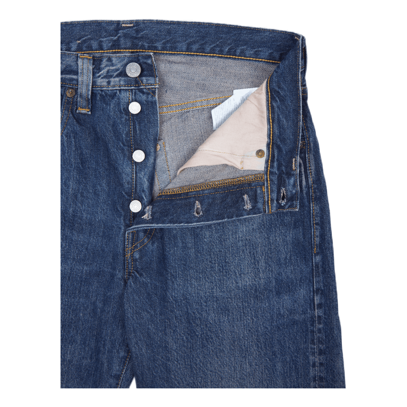 1947 501 Jeans The Runaway Dark Indigo - Worn In