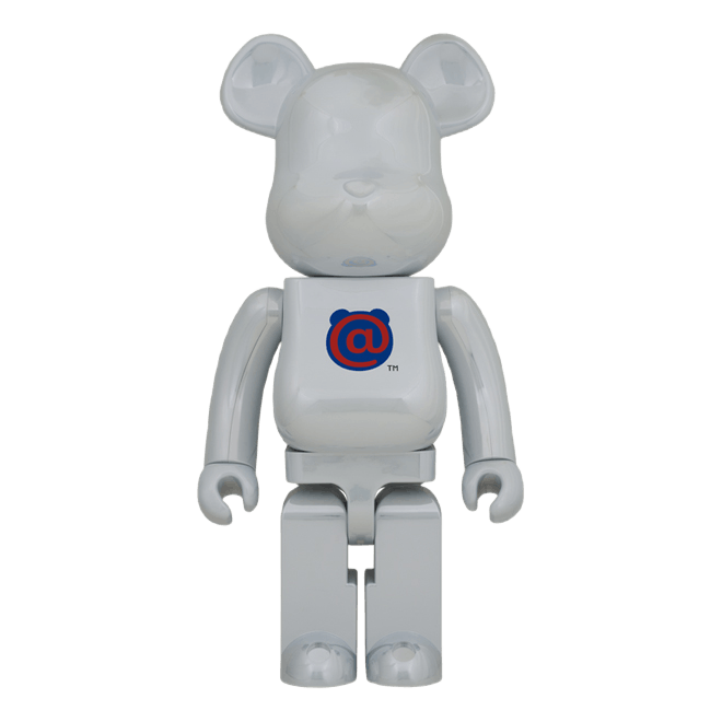 BE@RBRICK 1st Model White Chrome 1000%