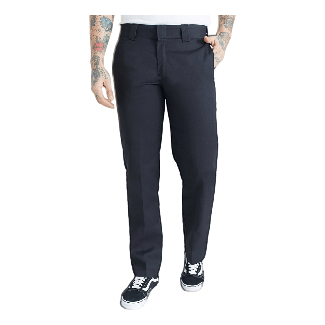 873 Slim Straight Work Pant Black