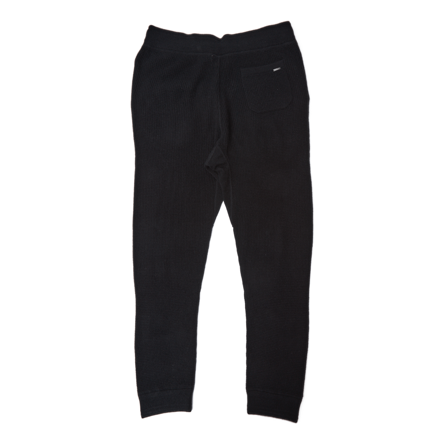 Washable Cashmere Jogger Pant Black