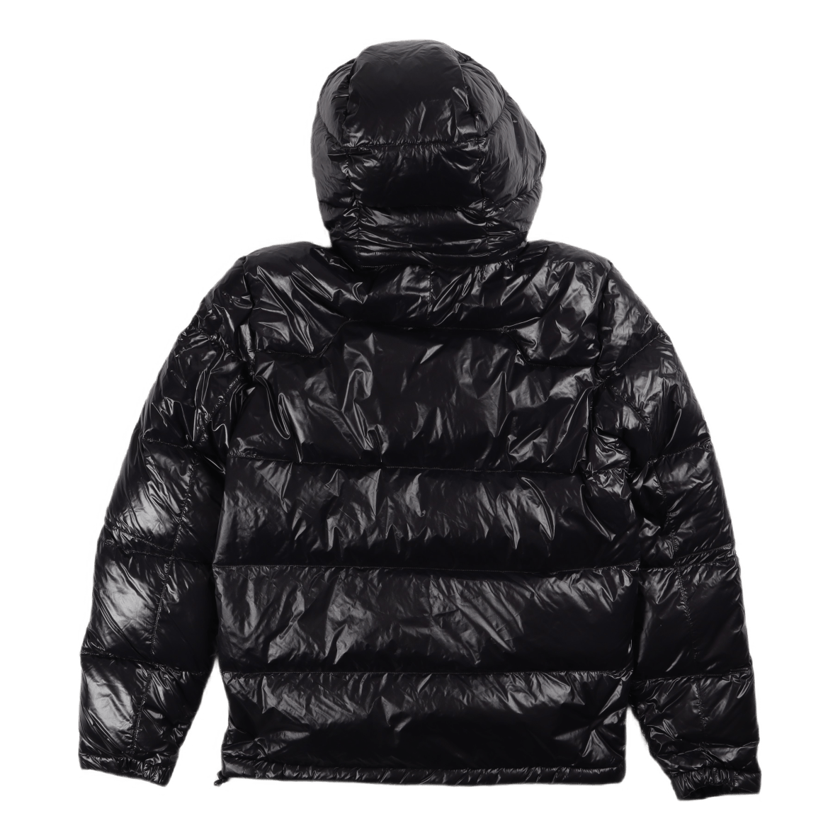 Water-Repellent Down Jacket Polo Black