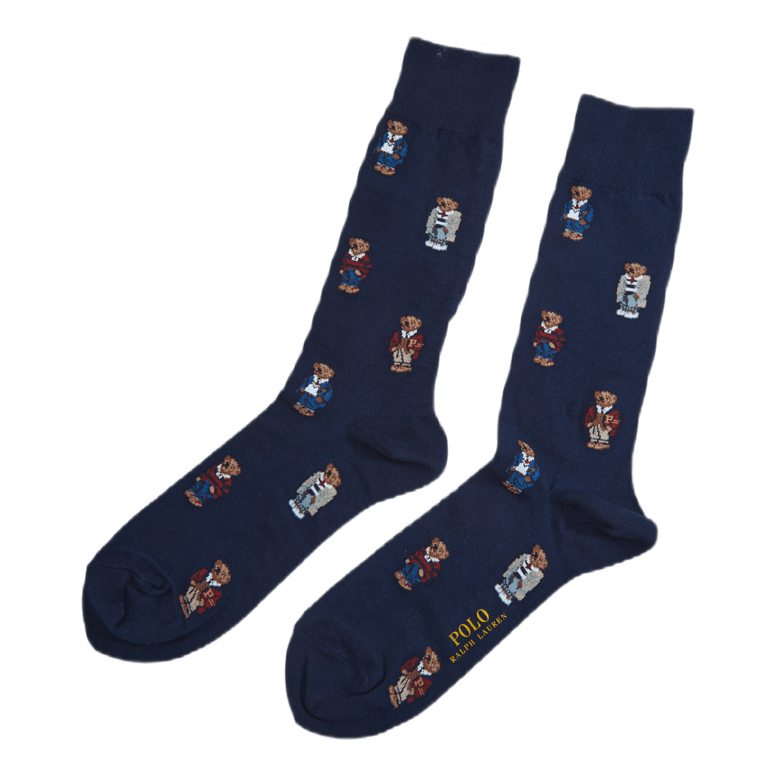 Polo Bear Dress Sock 2-Pack Cruise Nav/ Foster Grey/ Nav