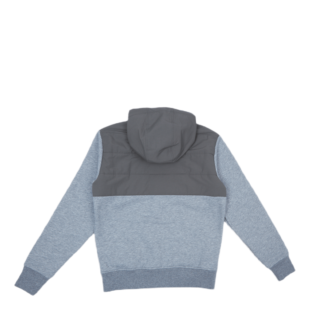Hybrid Full-Zip Hoodie Grey Htr