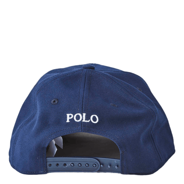 Twill High-Crown Ball Cap Navy