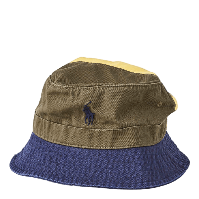 Cotton Chino Bucket Hat Yellow