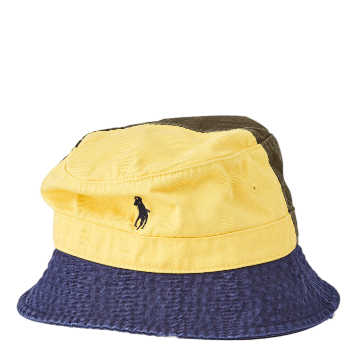 Cotton Chino Bucket Hat Yellow