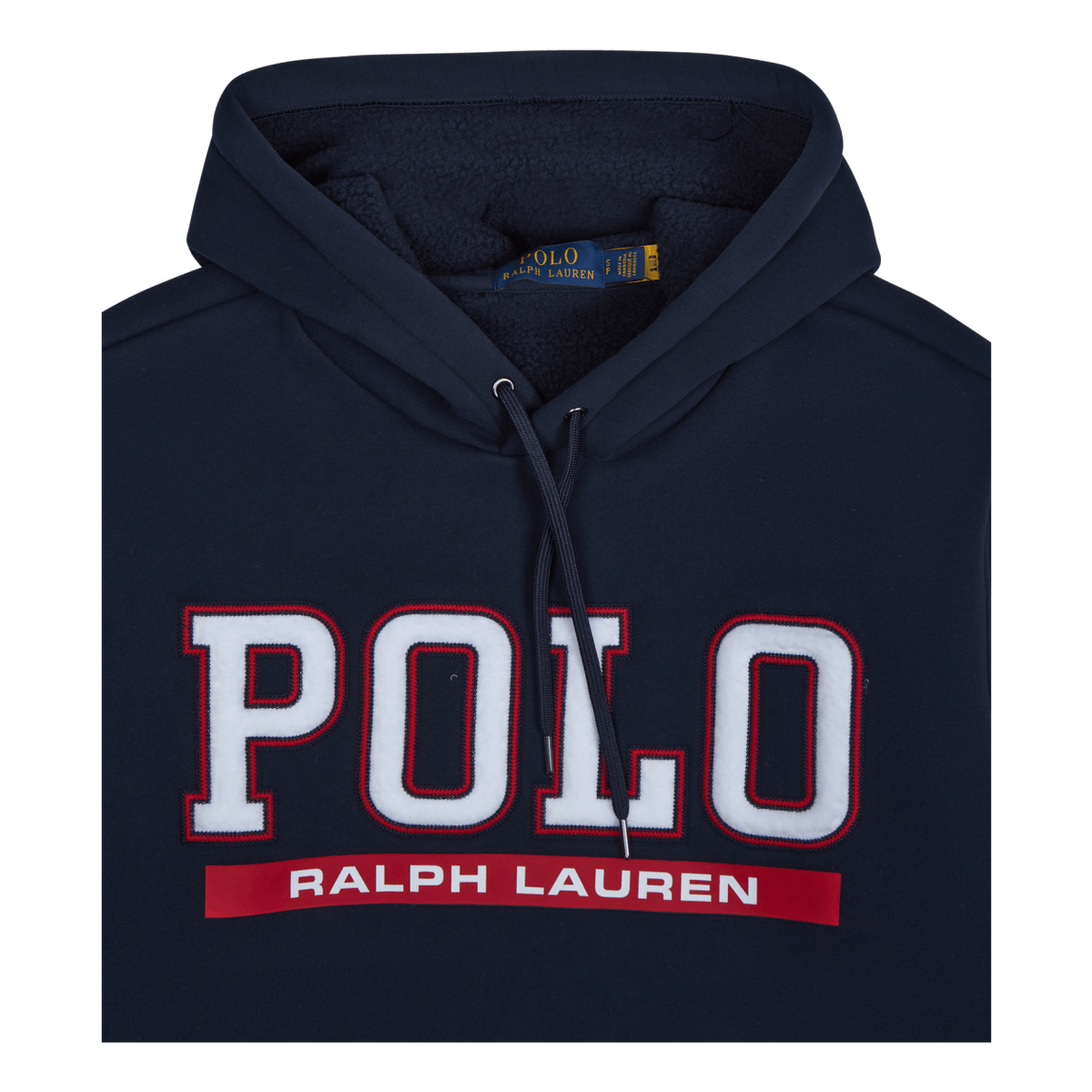 Double-Knit Fleece Hoodie Aviatr Nvy