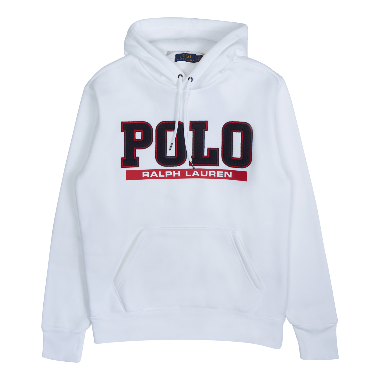 Double-Knit Fleece Hoodie White