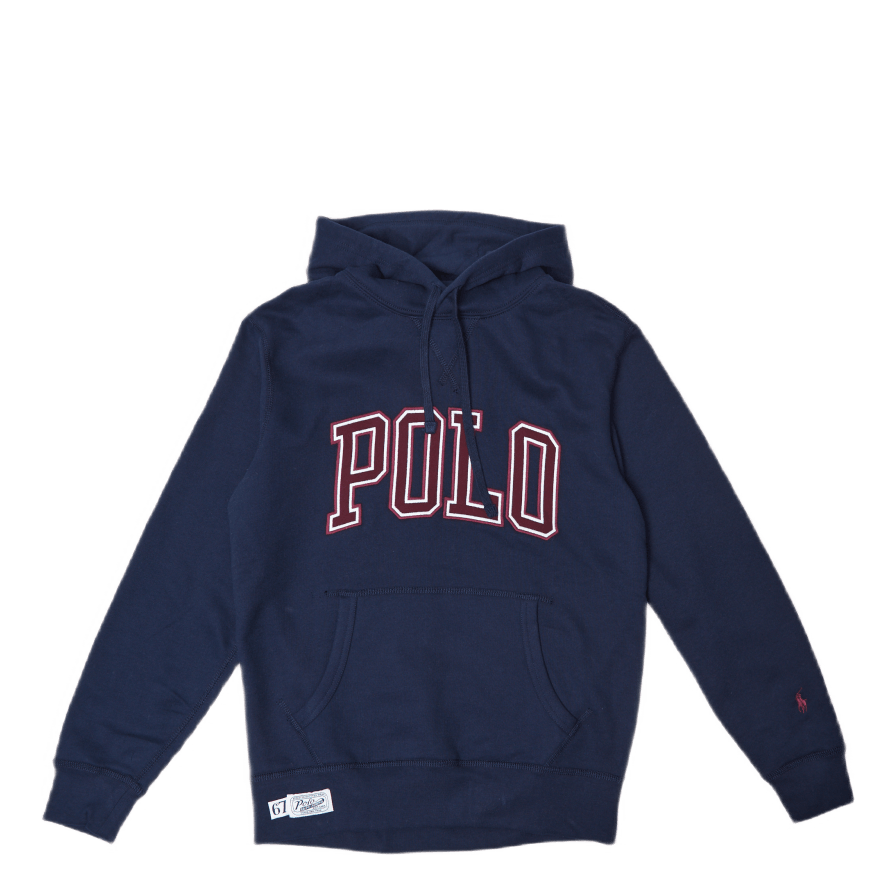 Logo Fleece Hoodie Navy