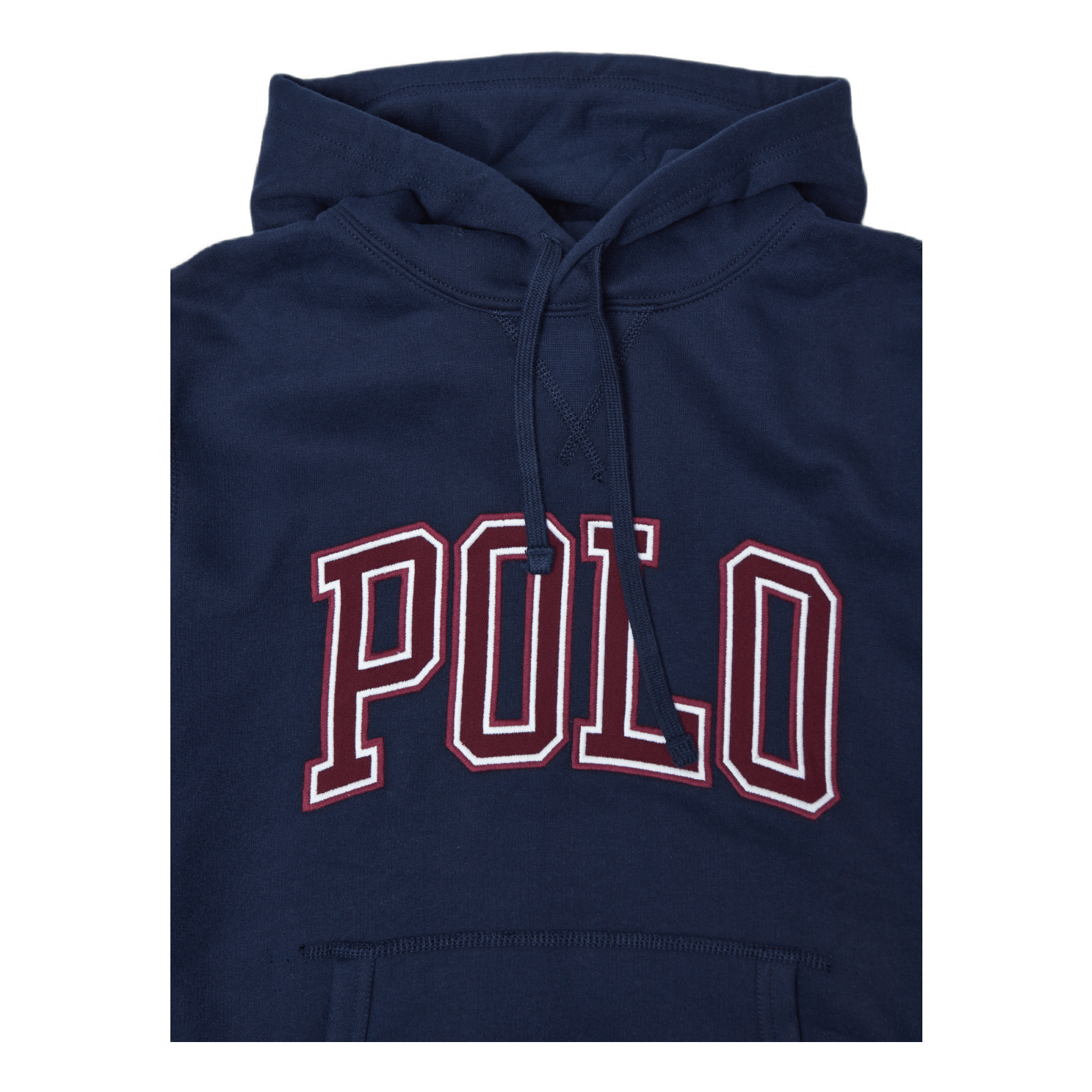 Logo Fleece Hoodie Navy