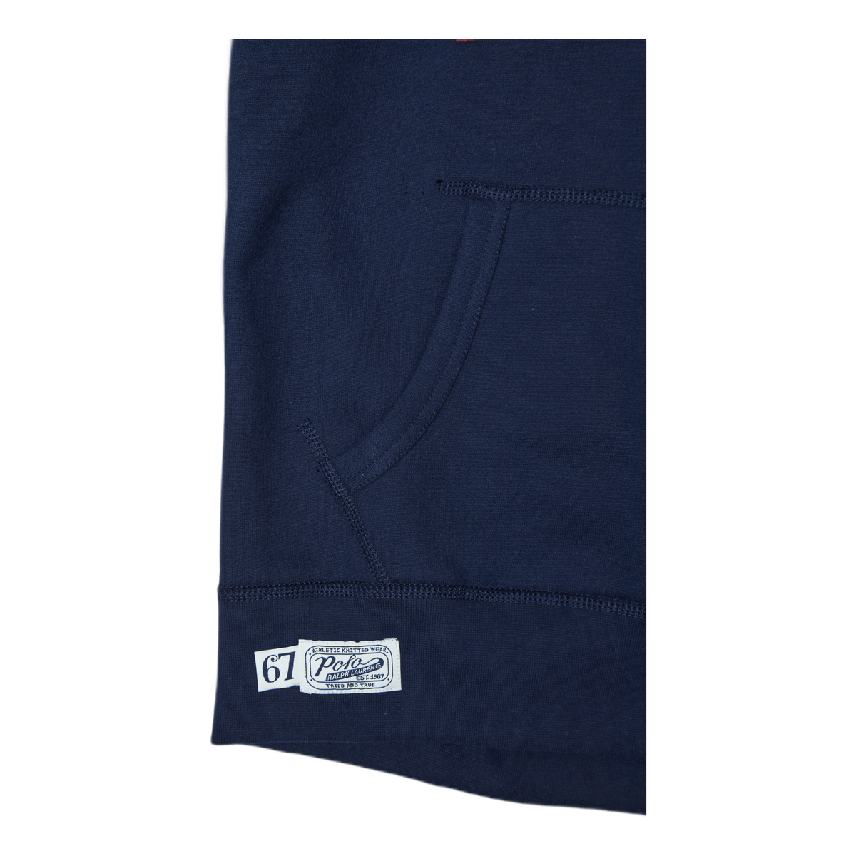 Logo Fleece Hoodie Navy