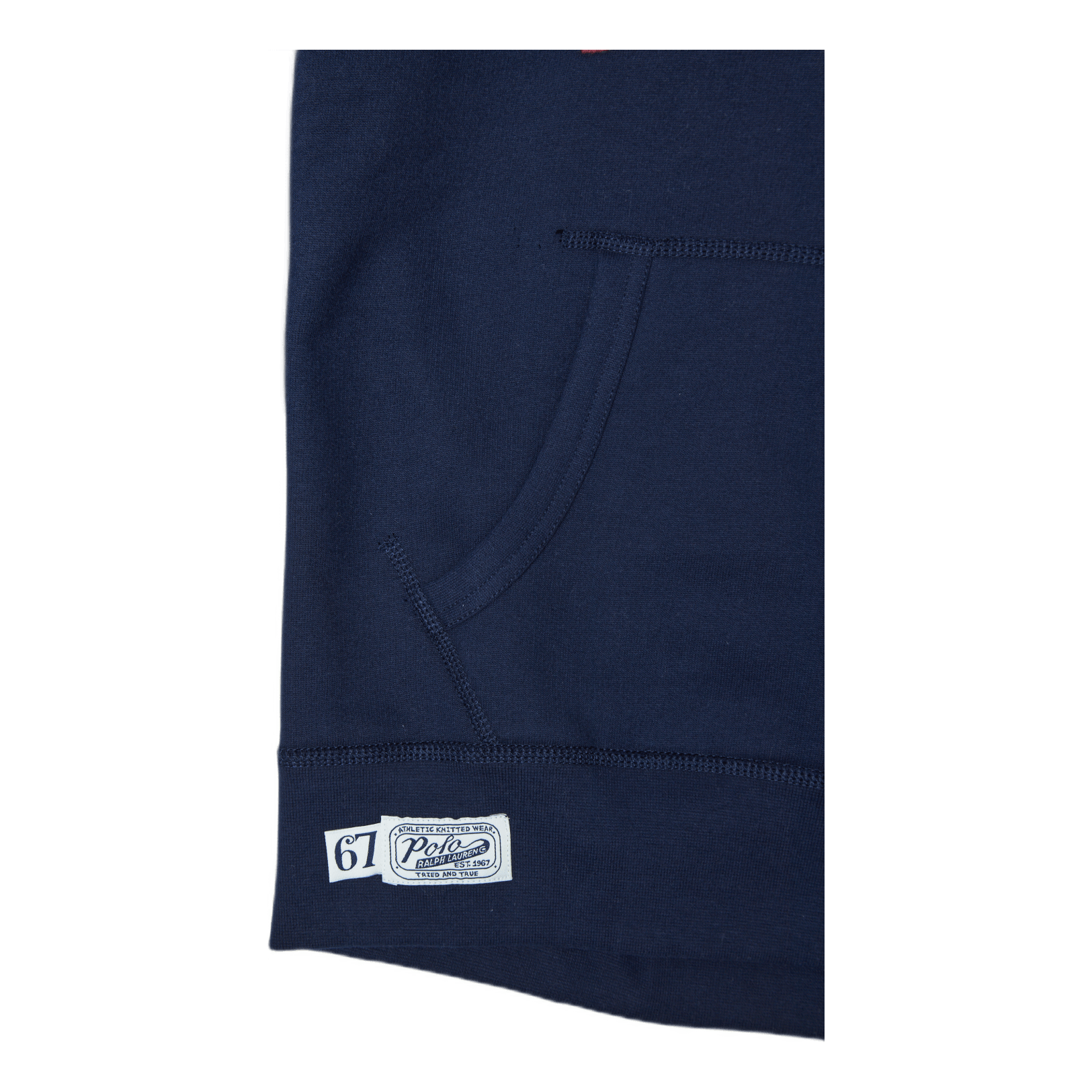 Logo Fleece Hoodie Navy