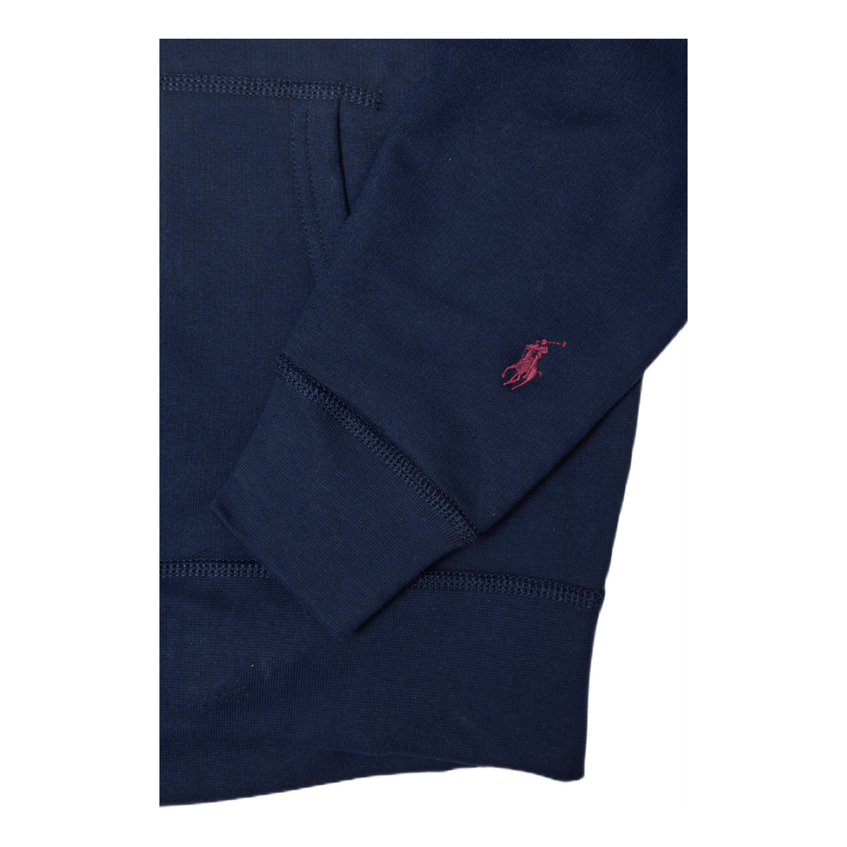 Logo Fleece Hoodie Navy