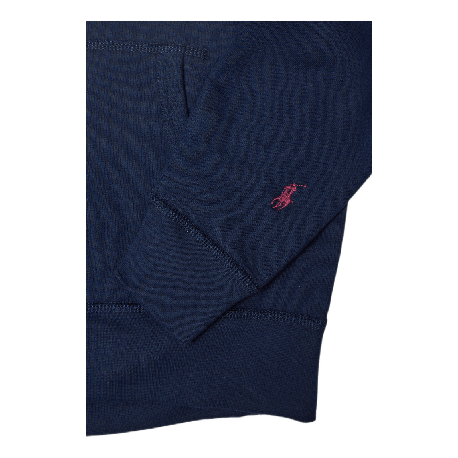 Logo Fleece Hoodie Navy